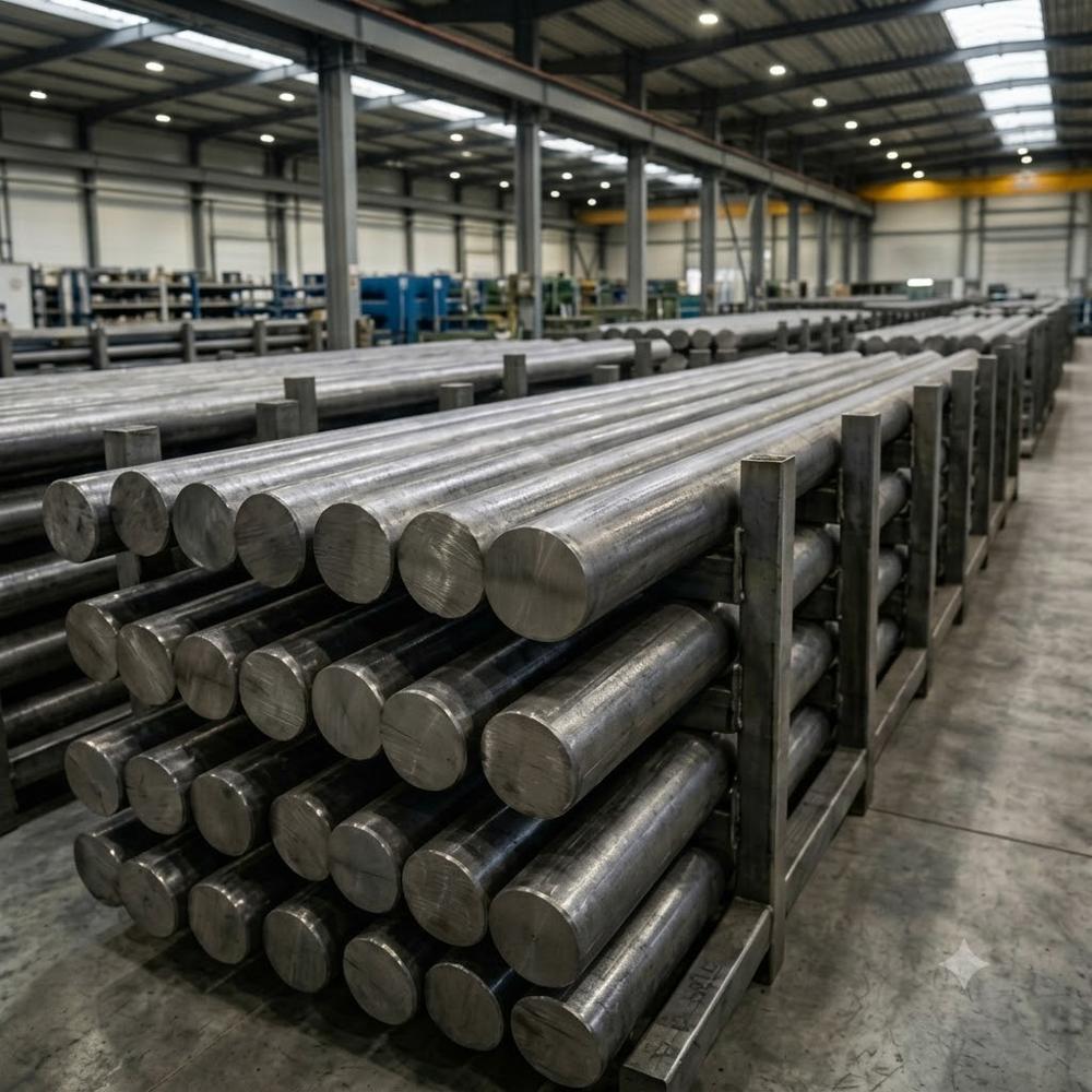 31CrMo12 1.8515 Nitriding Steel Forgings for Mining, Wind Energy Machinery Gear Extruder Shafts, Cylinders, Rings Spindles