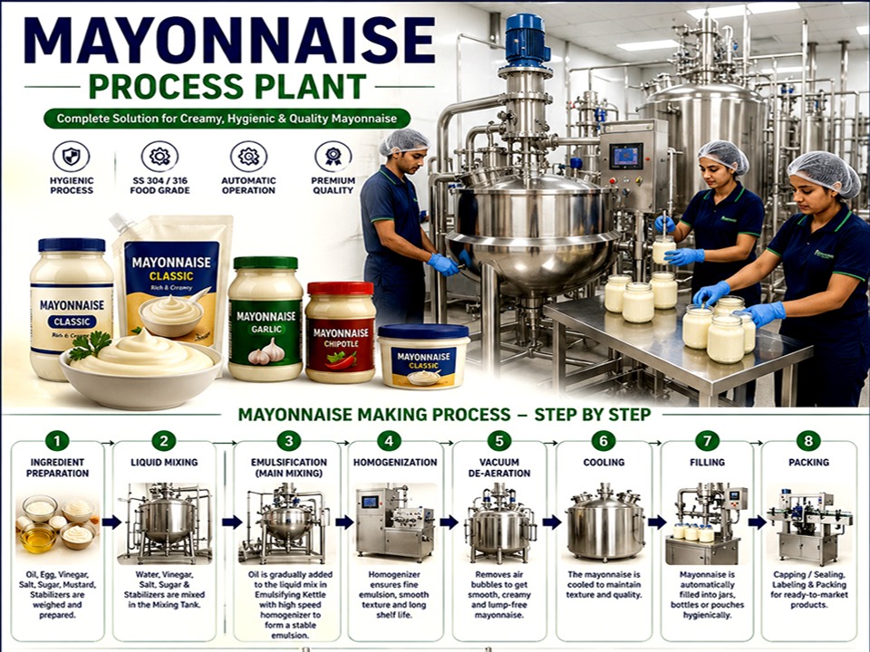 MAYONNAISE PROCESSING PLANT
