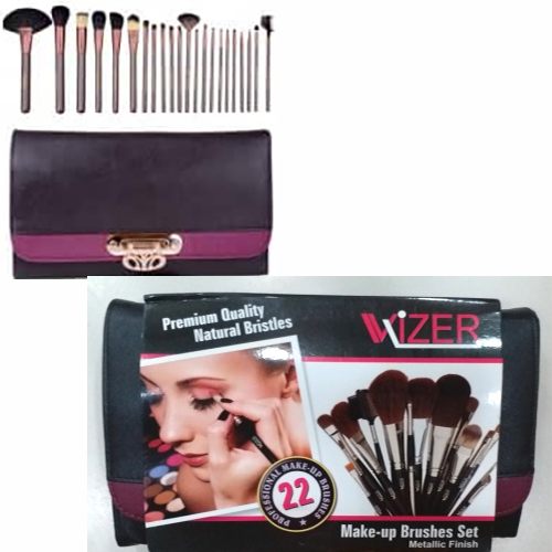 MUS22SETW Make-up Brush Set Of 22 Sets