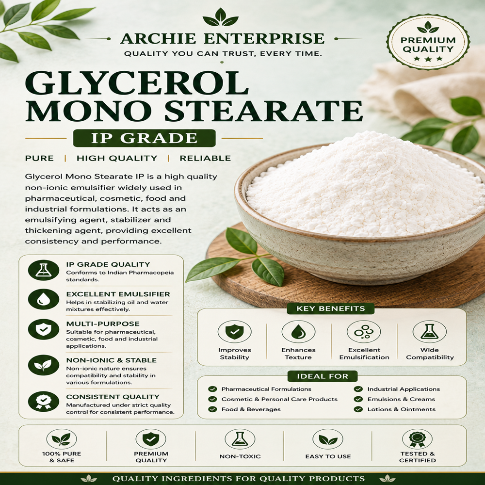 GLYCEROL MONO STEARATE- IP