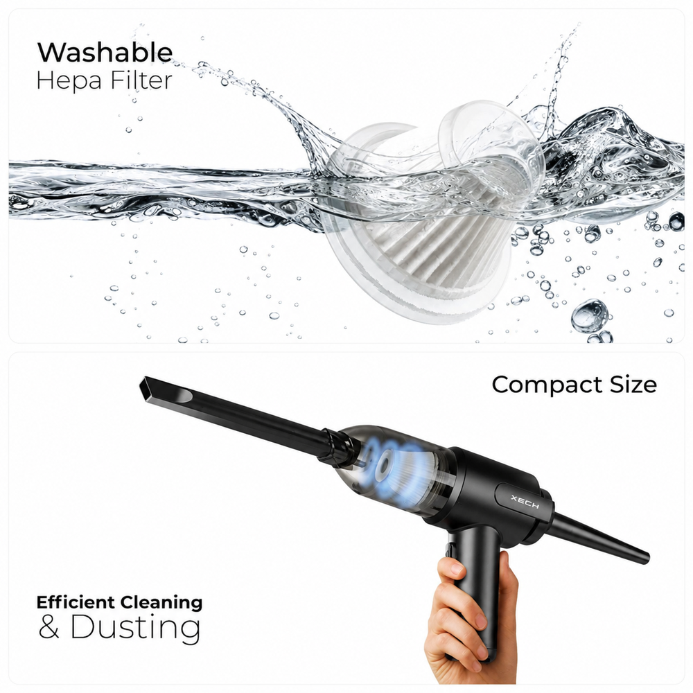 V Gun Pro - Feature: Cordless Vaccum With Blower