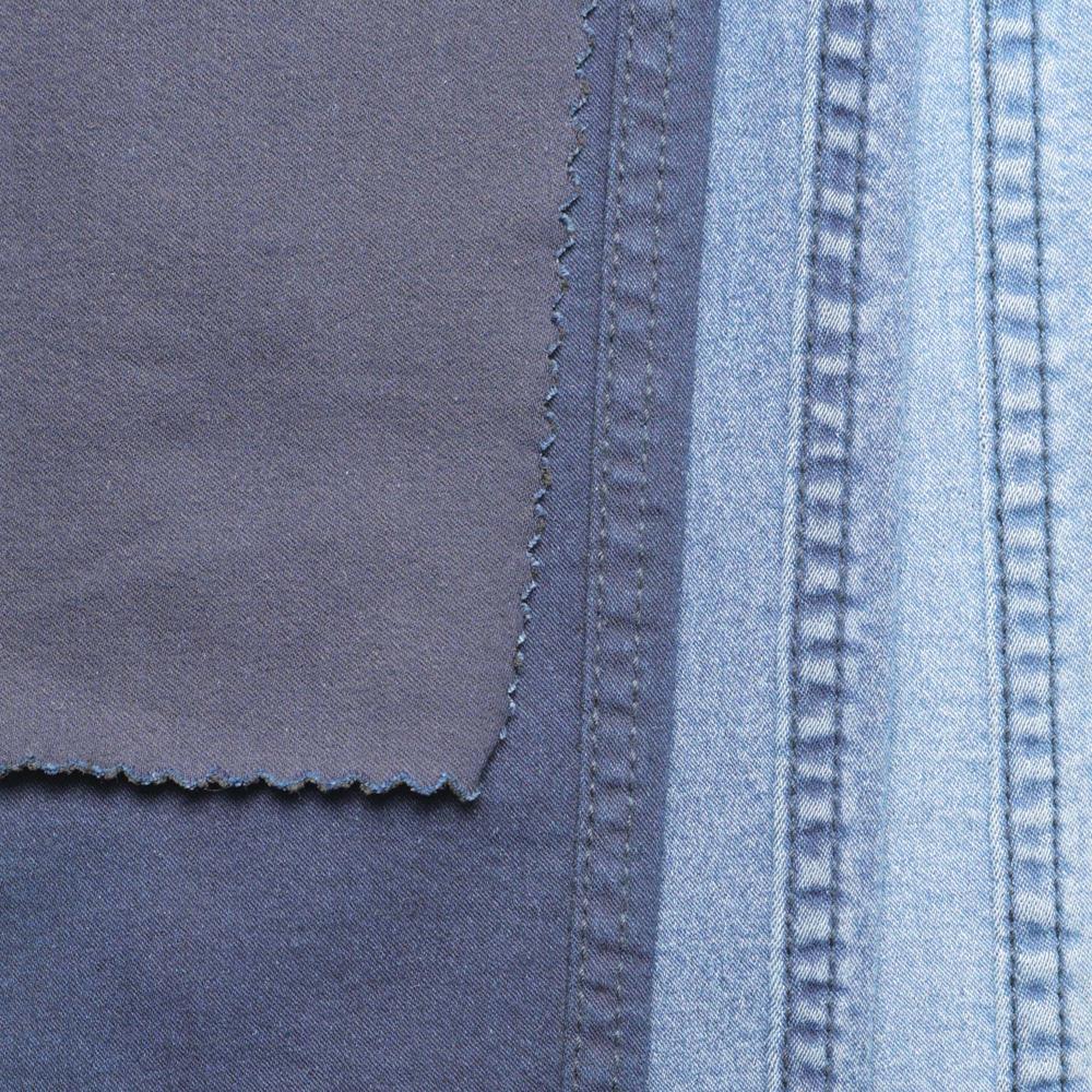 8.5 Ounce Cotton by Polyester Spandex Denim Fabric