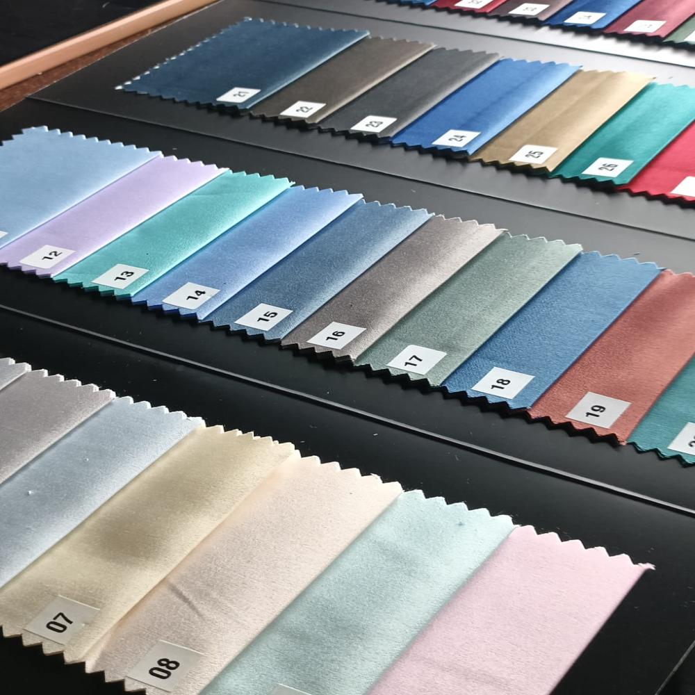 POLYCOTTON SATIN SHIRTING FABRIC 58