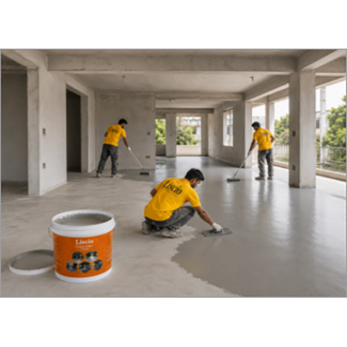Liscio Concrete Hoor Walls Plaster