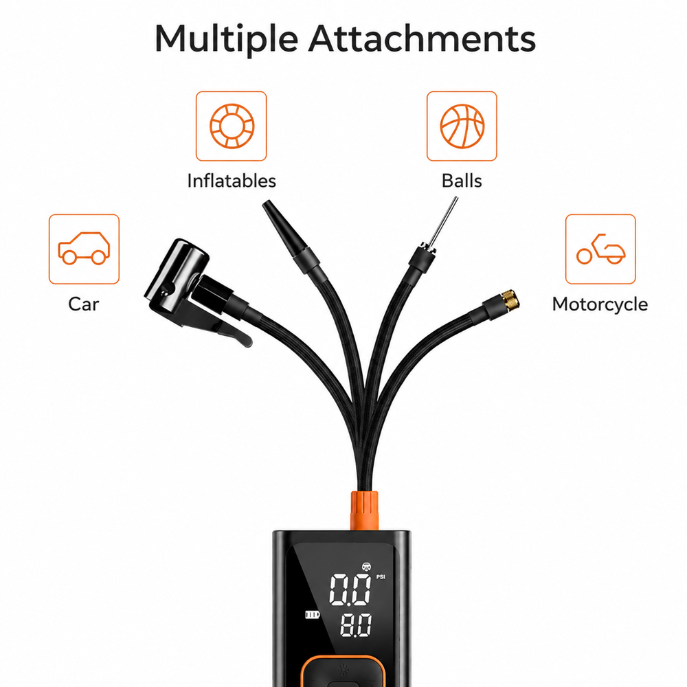 INFLATE XL Rechargeable tyre Inflator