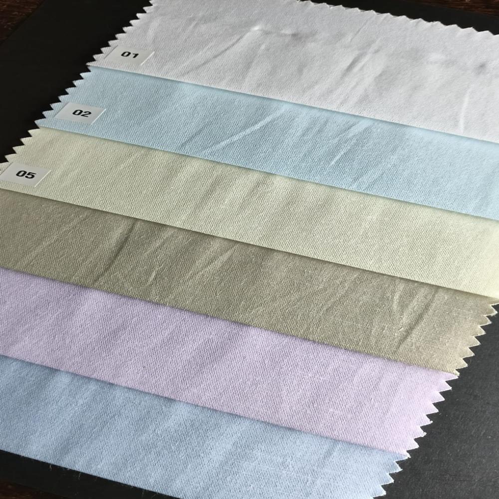 COTTON LINEN LOOK SHIRTING FABRIC 58