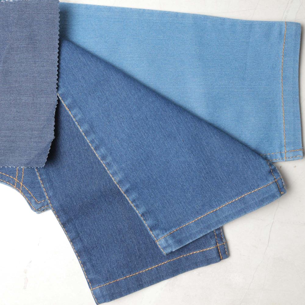 9.5 Ounce Cotton by Polyester Spandex Denim Fabric