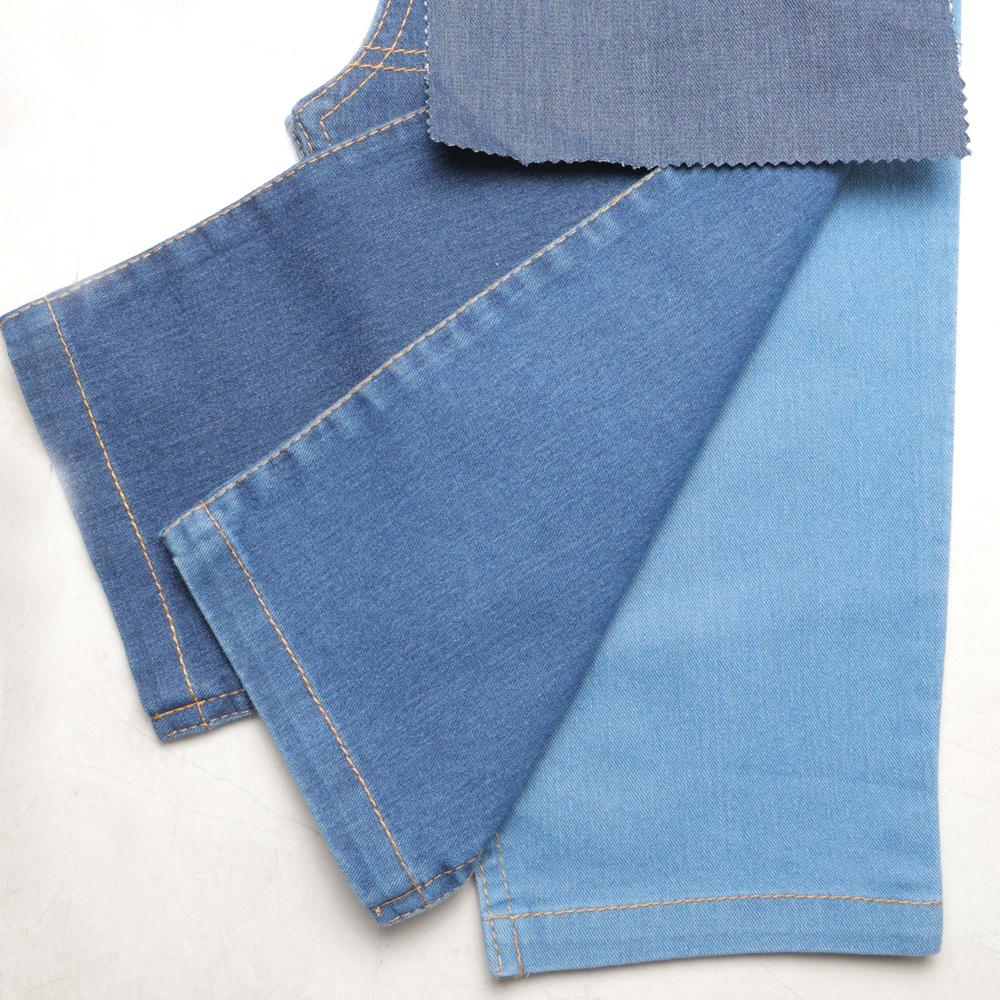 9.5 Ounce Cotton by Polyester Spandex Denim Fabric