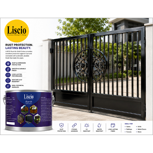 Liscio Rust Go Solid Colour Walls Plaster