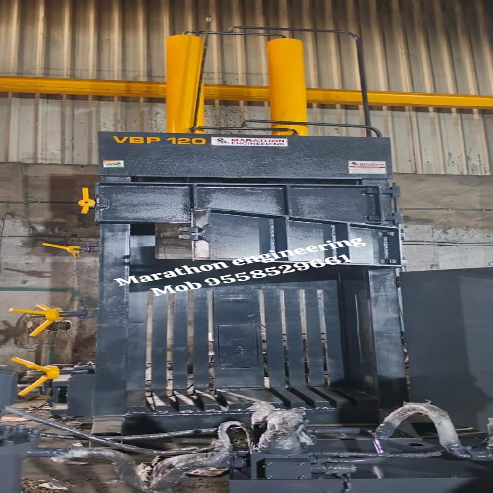 100 Ton vertical Baling Machine