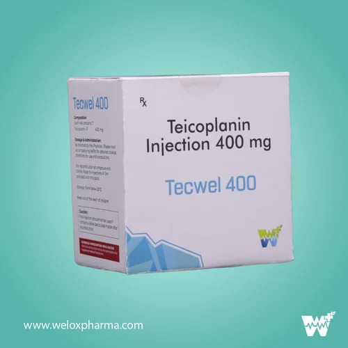 Tecwel 400 Teicoplanin Injection 400 Mg