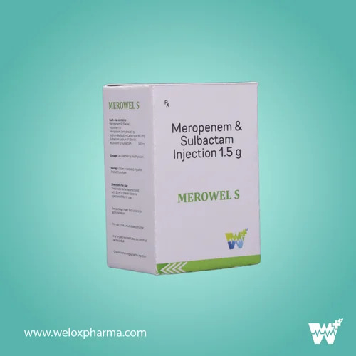 Merowel S Meropenem & Sulbactam Injection 1.5 g