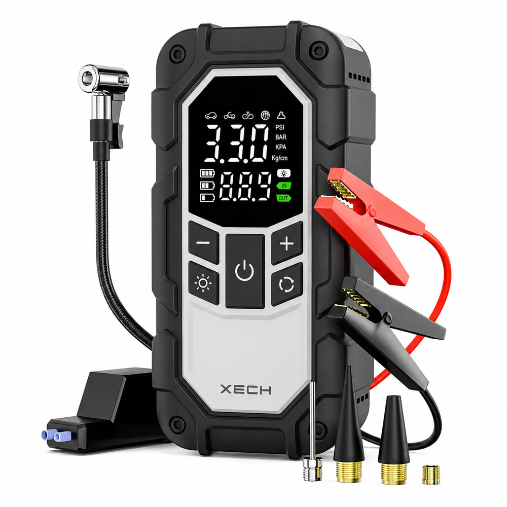 Jump X High Power Jump Starter With Tyre Inflator - Weight: 600 Grams (g)