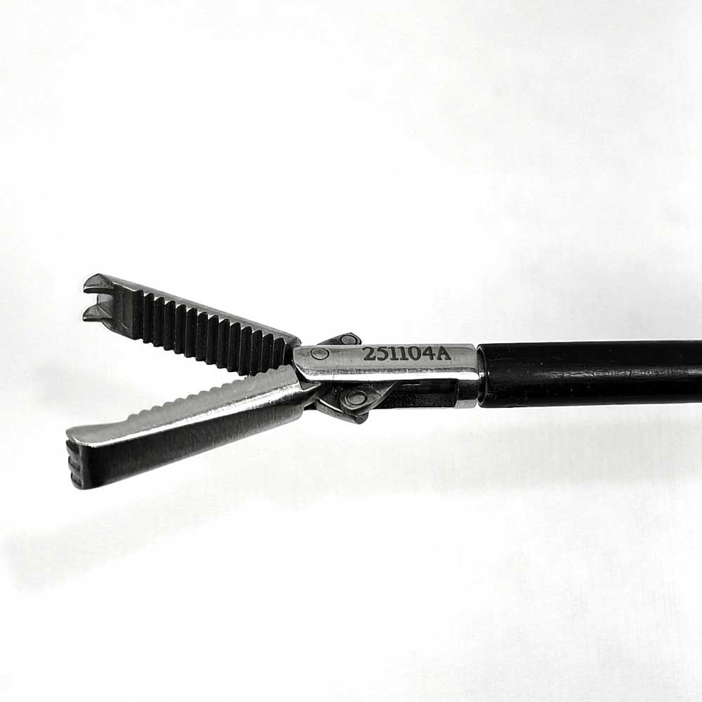 Tooth Grasper (2x4 Teeth) 5mm, 45cm