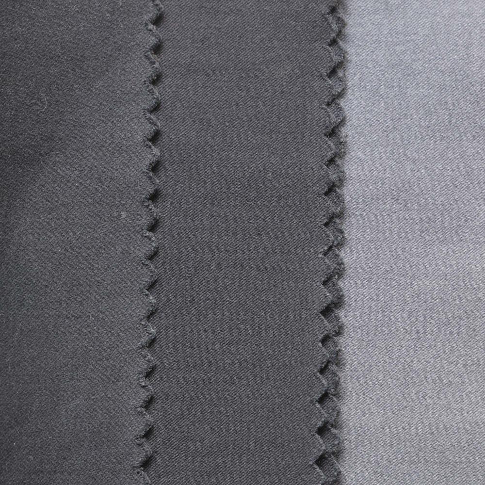 8.5 Ounce Zed Black Cotton by Polyester Denim Fabric