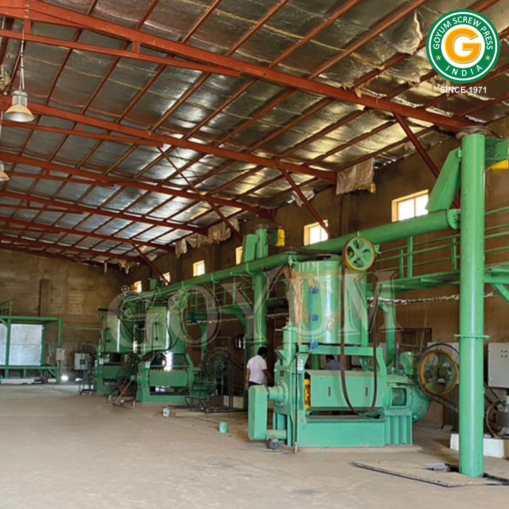 Castor Seed Oil Production Machine