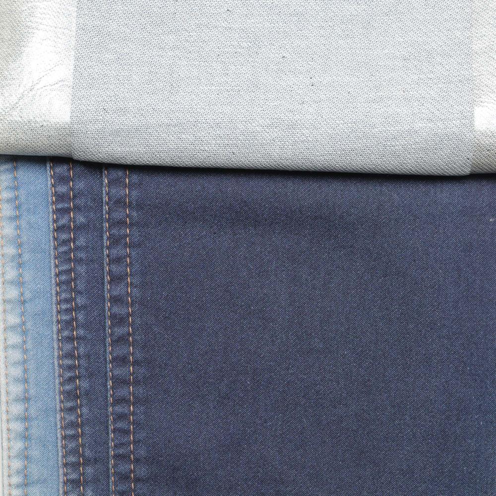 9.5 Ounce Indigo Knitted Denim Fabric