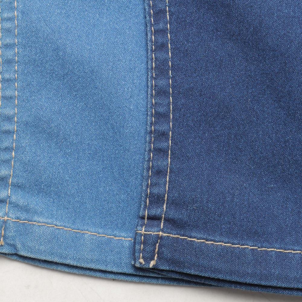 10 Ounce Indigo Cotton By Polyester Spandex Denim Fabric - Attributes: Washable