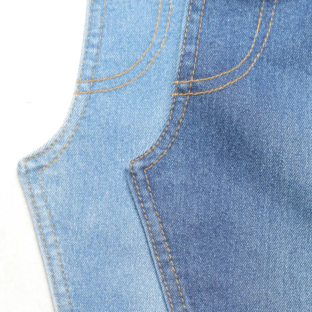 10 Ounce Indigo Cotton by Polyester Spandex Denim Fabric