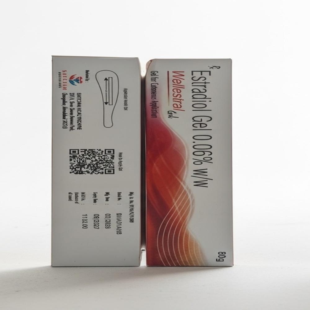 Estradiol 0.06% Gel - Packaging Type: Tube
