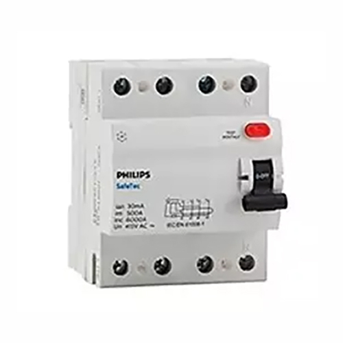 Rccb Four Pole 63A,100Ma Residual Current Circuit Breaker