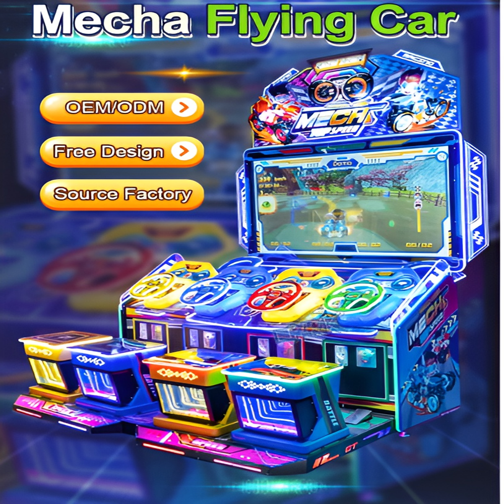 Mecha Flying Car Racing 4pl