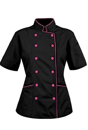 Ladies Short Sleeves Chef Coat
