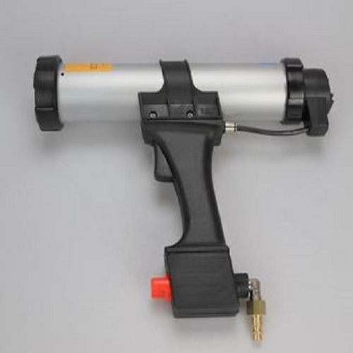 Pneumatic Adhesive & Sealant Applicator Gun - Color: Black / Grey