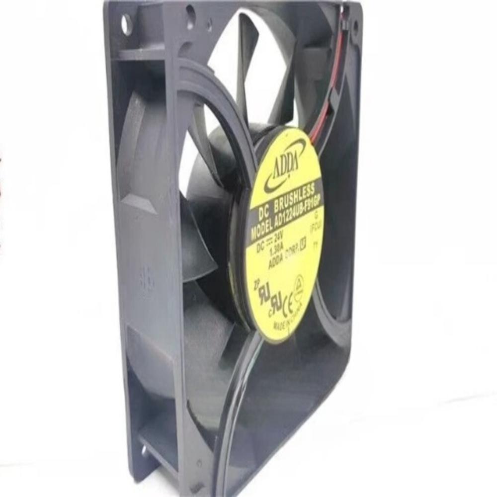 ADDA AD1224UB-F91GP 24V DC 1.30A 12025mm Ball Bearing Industrial Axial Cooling Fan