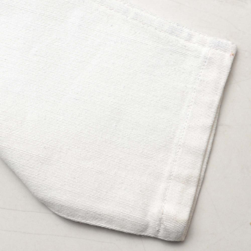 10.5 Ounce Cotton by Polyester Spandex Ecru Denim Fabric