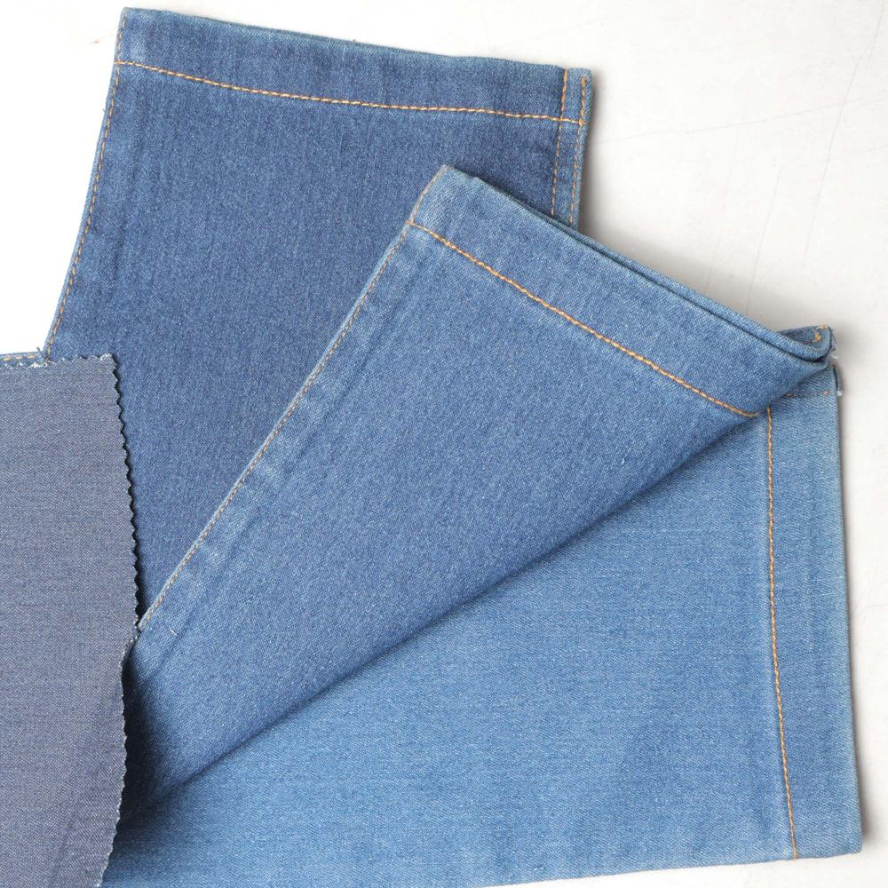 10.5 Ounce Cotton by Polyester Spandex Indigo Denim Fabric