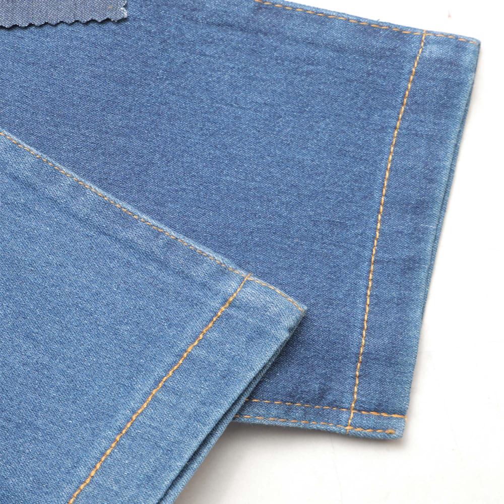 10.5 Ounce Cotton by Polyester Spandex Indigo Denim Fabric