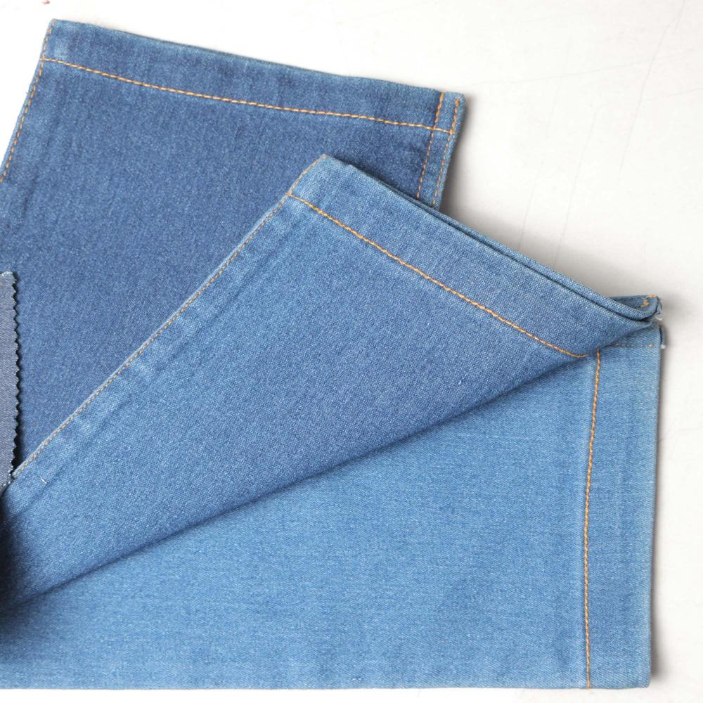10.5 Ounce Cotton by Polyester Spandex Indigo Denim Fabric