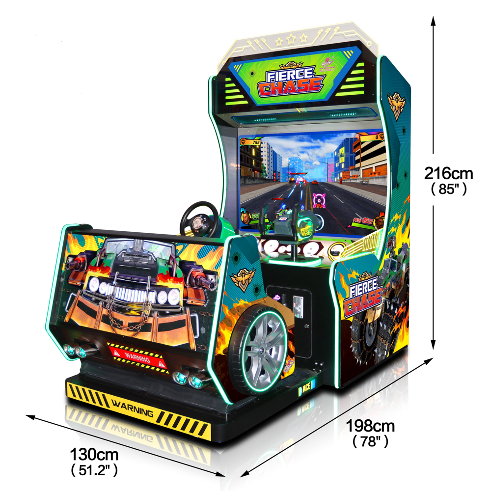 FIERCE CHASE Racing Simulator Game Machine 55 '