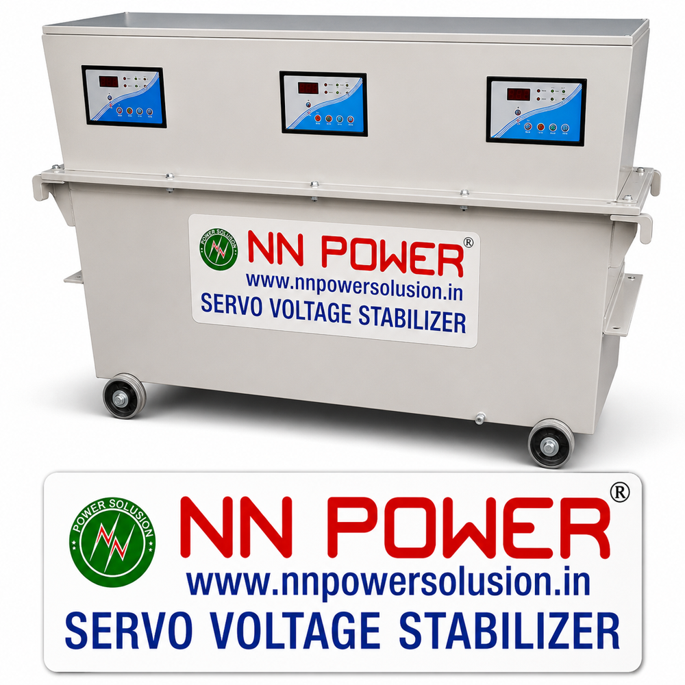 125KVA Servo Voltage Stabilizer, Oil Cooled
