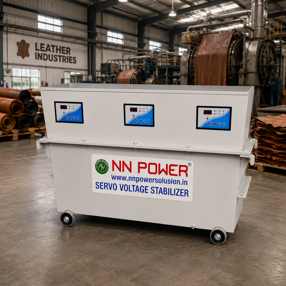 125KVA Servo Voltage Stabilizer, Oil Cooled