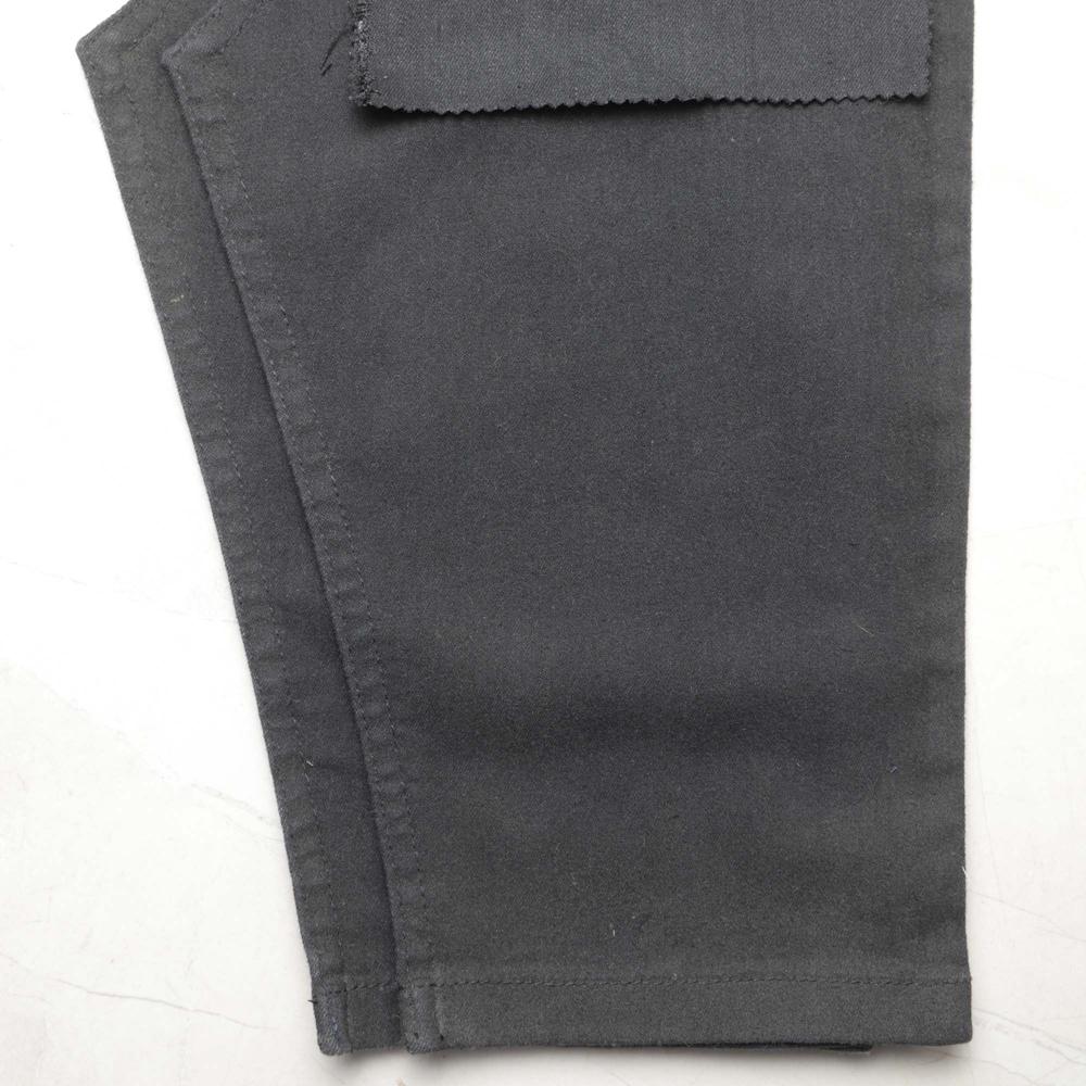 10.5 Ounce Zed Black Cotton By Polyester Spandex Denim Fabric - Attributes: Washable