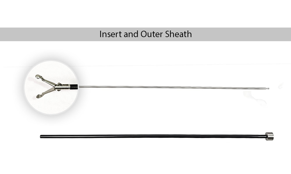 Babcock Grasping Forceps 5mm, 33cm with Ratchet Handle