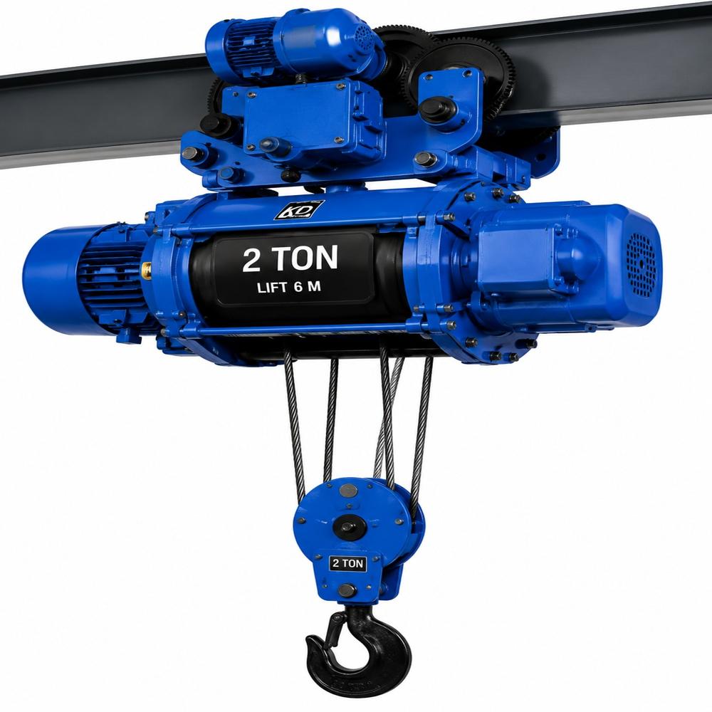 Motorised trolley hoist 