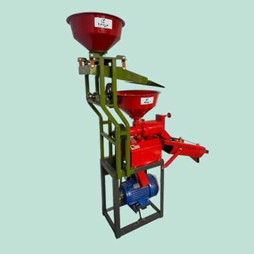 3 HP Rice Mill With Grading And Sieving