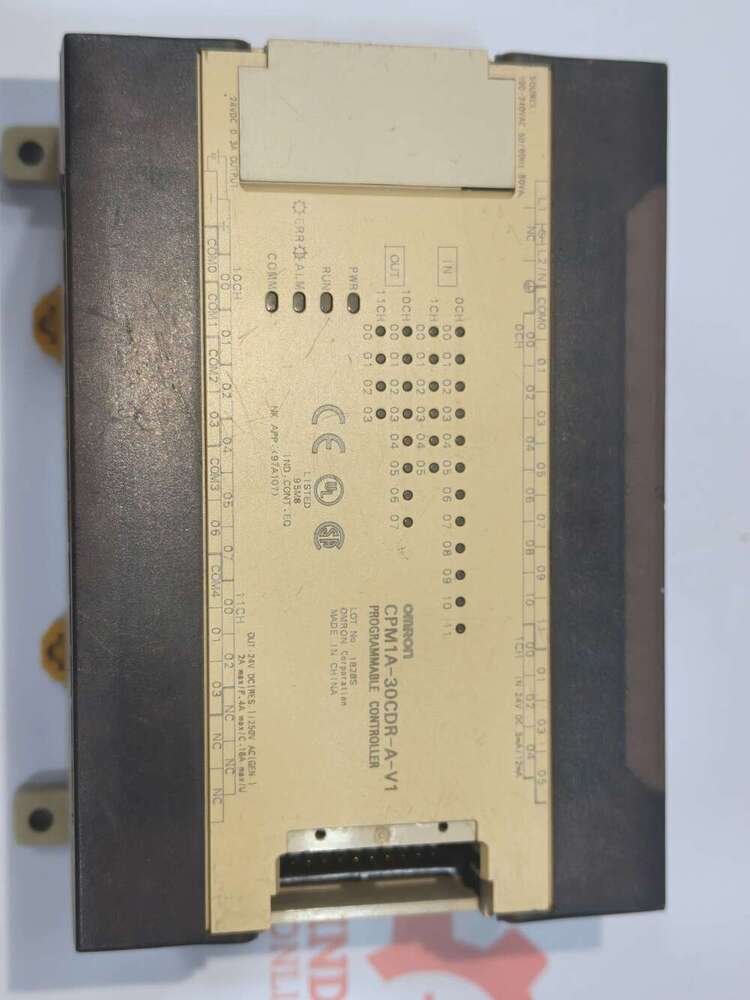 Omron CPM1A-30CDR-A-V1 PLC Compact I/O CPU Module