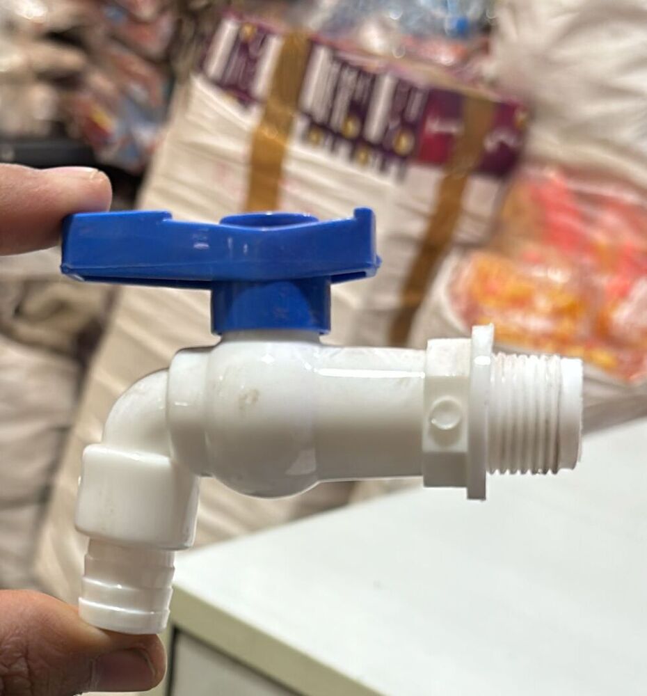PVC Blue Nozzle Bib Tap