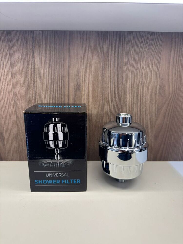 Universal Shower Filter - Color: Silver