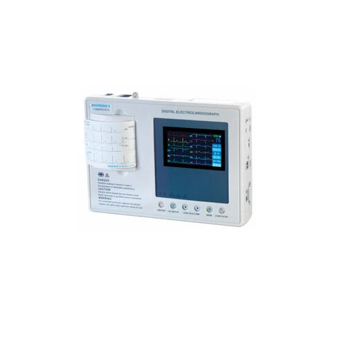 Three Channel Ecg Machine