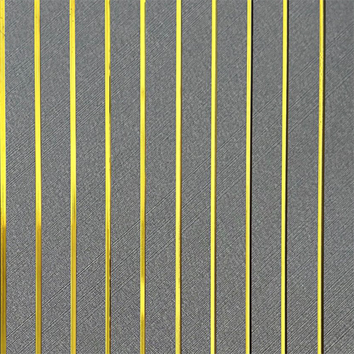 GL-301 Pvc Gold Line Fluted Panel