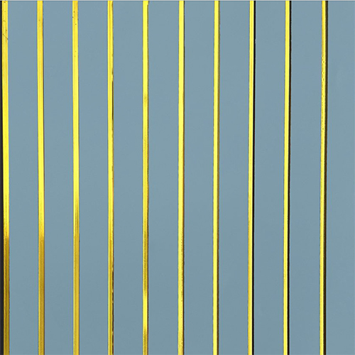 GL-304 Pvc Gold Line Fluted Panel