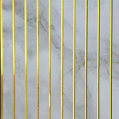 GL-323 Pvc Gold Line Fluted Panel