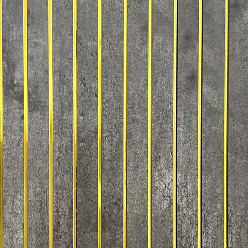 GL-412 Pvc Gold Line Fluted Panel
