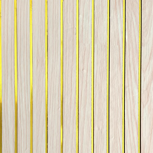 GL-420 Pvc Gold Line Fluted Panel