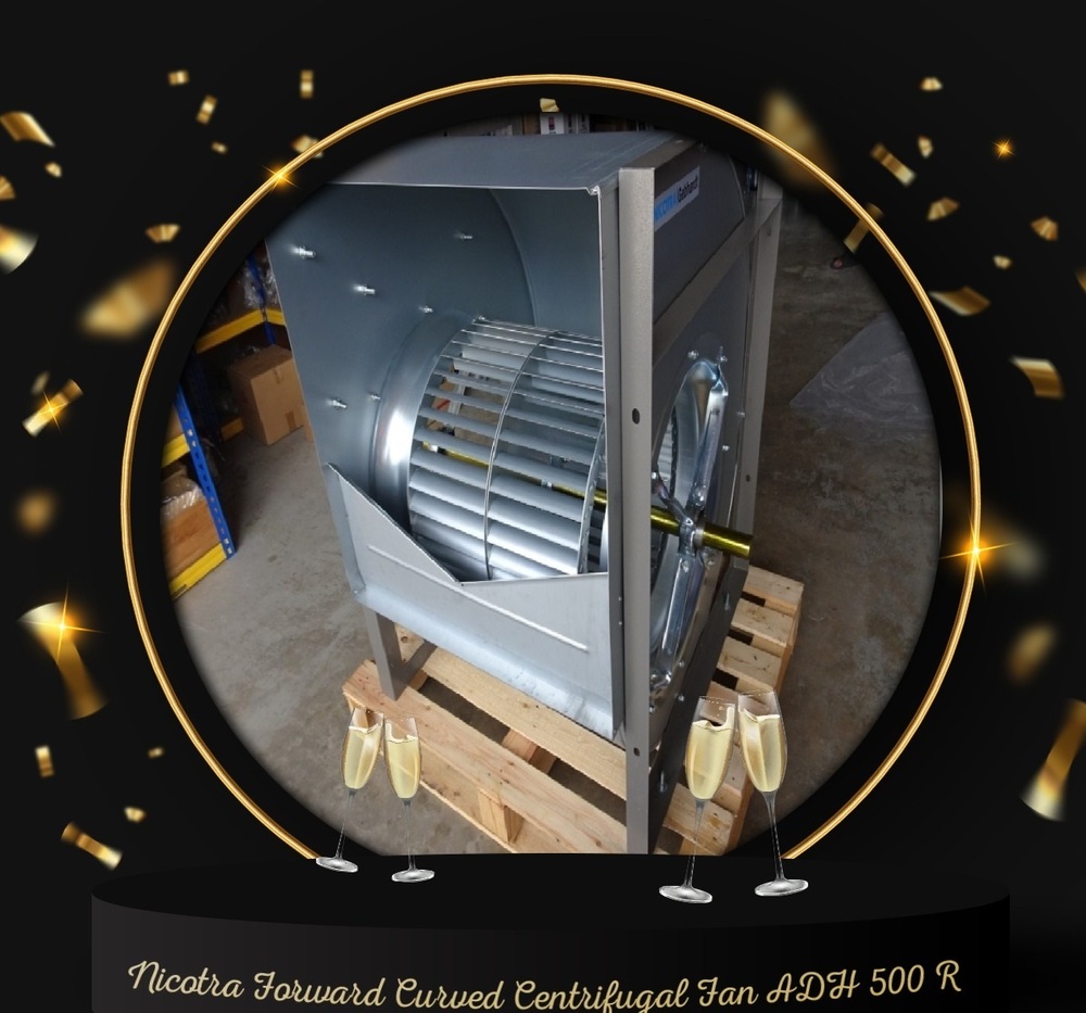 Nicotra Forward Curved Centrifugal Fan ADH 500 R | D.P. Engineers
